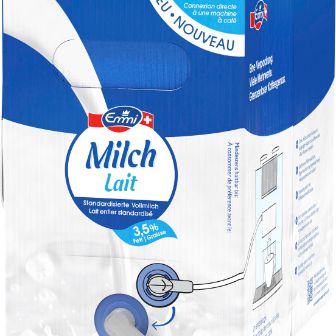 Emmi Suisse Vollmilch UHT 76l Bag in Box Flip and Seal