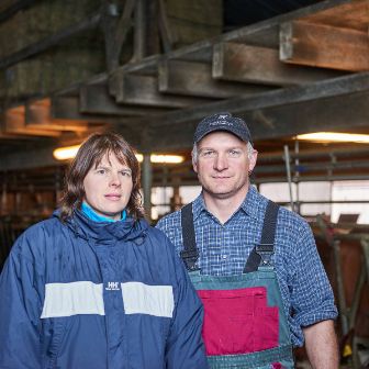 Lucherenhof, Ueli und Christine Fahrni, Rumisberg_Portrait_2