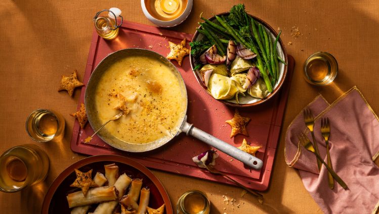 Baked fondue - 3840x2160px