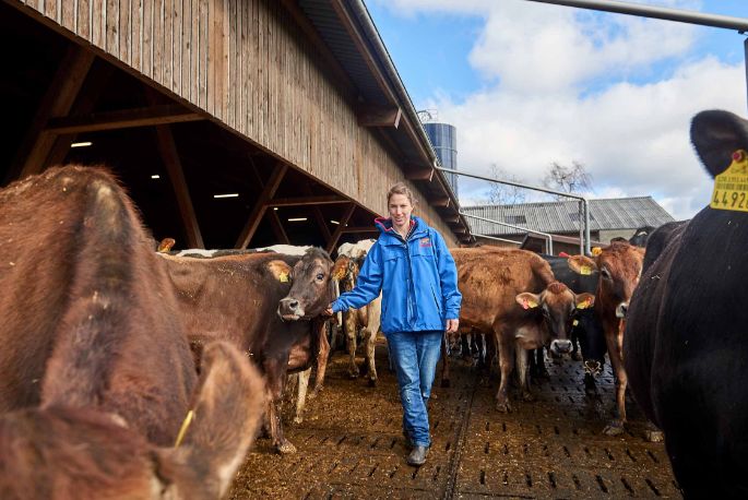 Sonnenhof Burger, Anna und Lukas Burger, Rudolfstetten_Ganzkörper