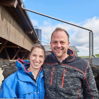 Sonnenhof Burger, Anna und Lukas Burger, Rudolfstetten_Portrait