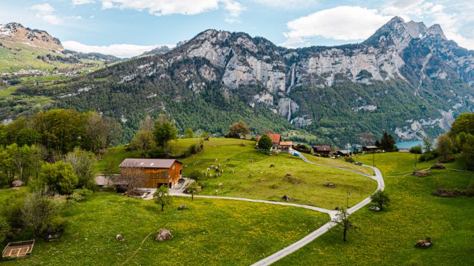 Hof Alter_Kamm_Filzbach_Drohne