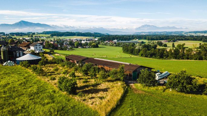 Hof Sidler_Sidler_Hagendorn_Drohne